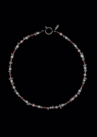 Samira Pearl Necklace – Handmade Natural Pearls Customizable — Ansicht 3