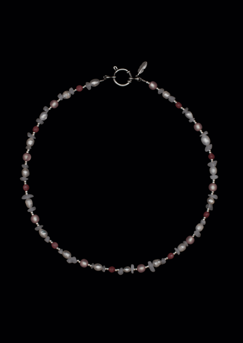 Samira Pearl Necklace – Handmade Natural Pearls Customizable — Ansicht 3