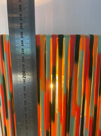 Kleine 70 Jahre Stehlampe mit Pop Art String Schirm — Ansicht 15