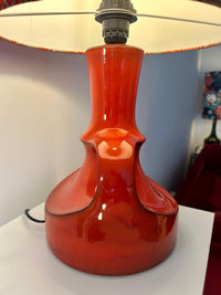 Seltene 70er Designlampe Goebel PAN Serie Keramik Tischlampe Space Age — Ansicht 5