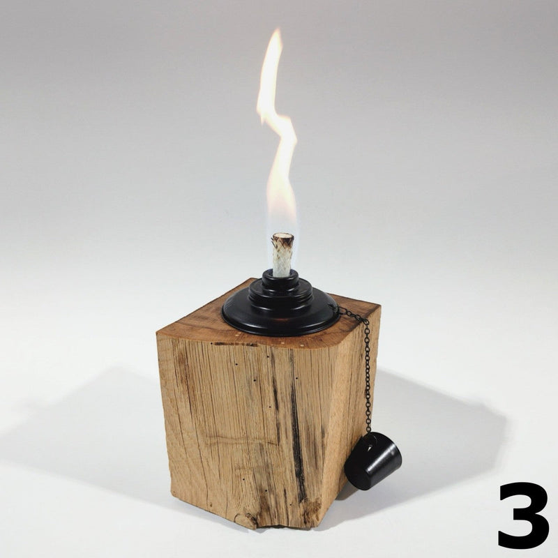 Törvik Oak Garden Torch – Handmade, Rustic, Weather-Resistant — Ansicht 10