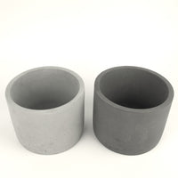 Betongefäß „Fuego“ Wasserdicht Innen & Außen 15×15×12 cm Grau Anthrazit — Ansicht 3