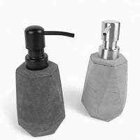 Ziepii Seifenspender aus Beton – Edelstahlkopf, 140 ml — Ansicht 3