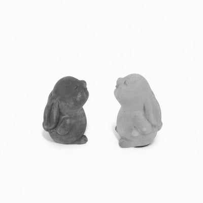 Hopsi Hase – Beton Osterdeko Handgefertigt