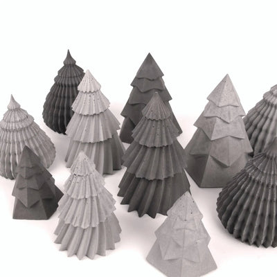Fira Concrete Christmas Tree – Handmade Modern
