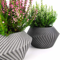 Keeri's Concrete Planter - Spiral Design, Watertight — Ansicht 3