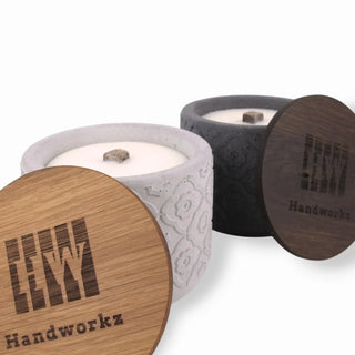 Tine | Wachsfresser Ø10cm aus Beton – Minimalistisch | Nachhaltig | Stilvoll