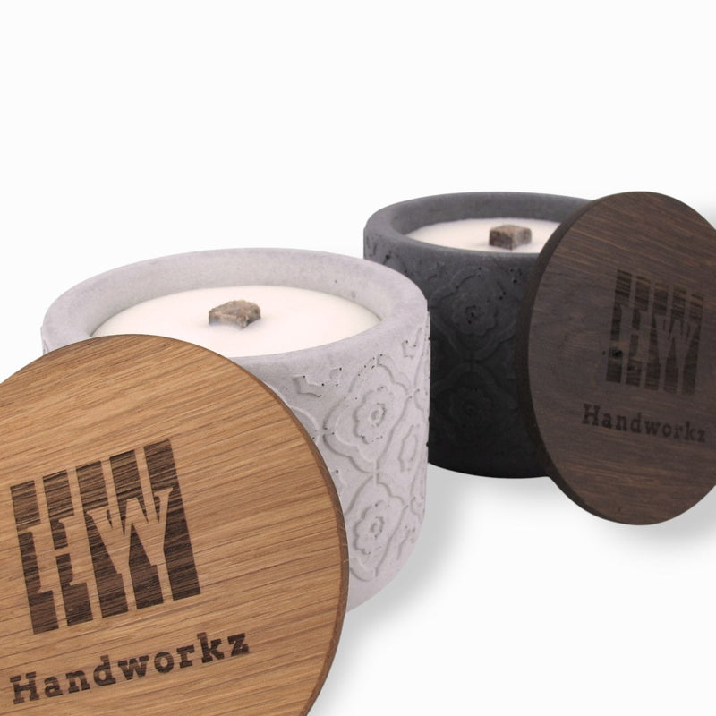 Wax Eater Tin Ø10cm made of Concrete – Minimalist & Sustainable — Ansicht 3