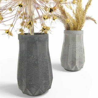 Coro | Vase aus Beton – Langlebig | Wasserdicht | Modernes Design