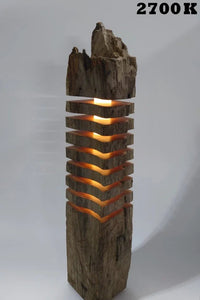 Torn Designer Floor Lamp made from Recycled Timber Framing – Handmade — Ansicht 8