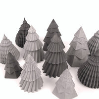Kuusi Concrete Christmas Tree – Modern Decoration in Grey & Anthracite — Ansicht 3