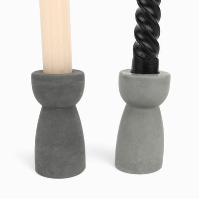 Lys Concrete Candlestick – Slim, elegant, durable