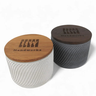 Brandy | Wachsfresser Ø10cm aus Beton – Nachhaltig | Modern | Handgefertigt