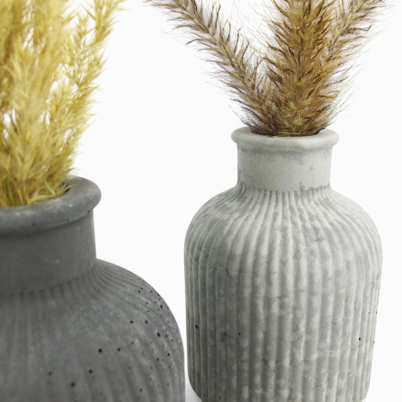 Lorea Concrete Vase – Grey or Anthracite, Waterproof & Easy to Clean — Ansicht 3