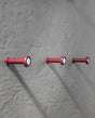 TINY SILVER Wall Hooks Set of 3 – Aluminium Stainless Steel Minimalist