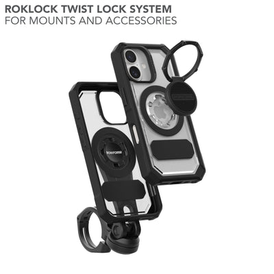 Crystal Clear iPhone 16 Case, Military-Grade Protection, MagSafe Compatible, Twist Lock