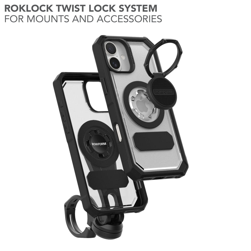 Crystal Clear Protective iPhone 16 Plus Case with MagSafe Compatibility — Ansicht 4