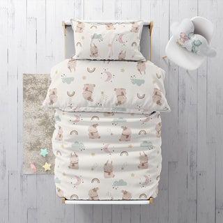 Nordic Bunny – Premium Kinderbettwäsche | 100 % Baumwolle | OEKO‑TEX zertifiziert