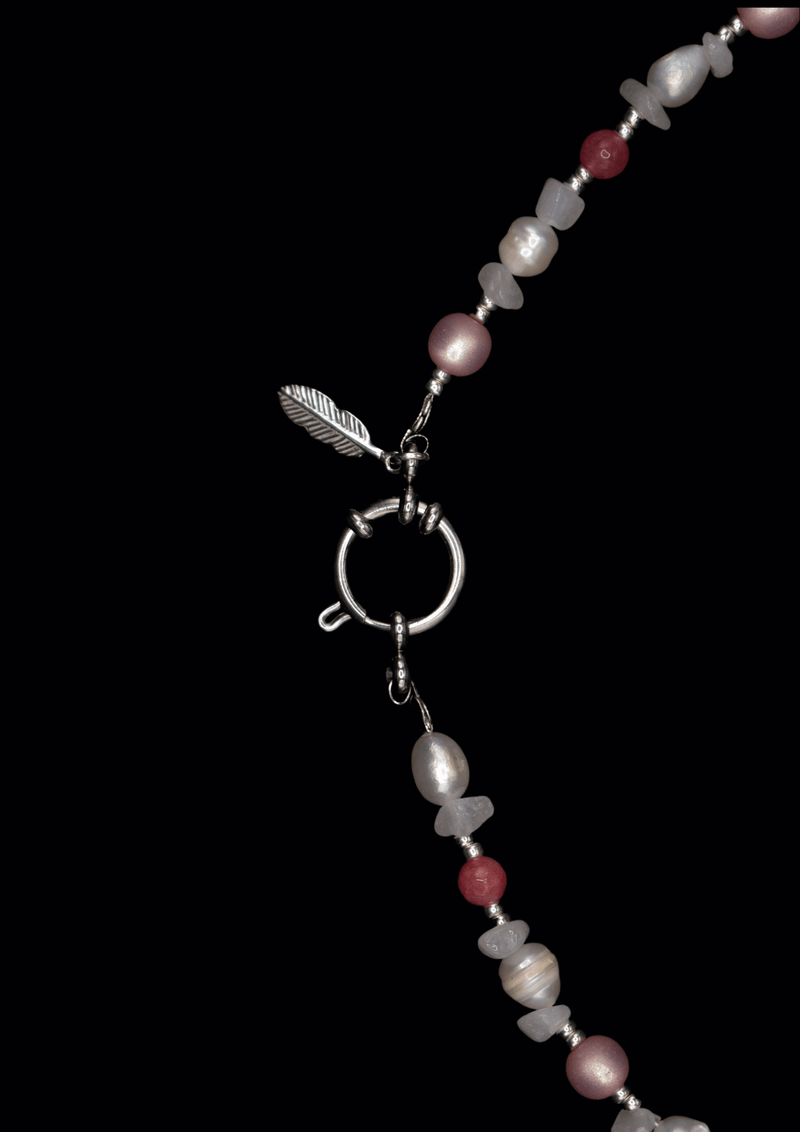 Samira Pearl Necklace – Handmade Natural Pearls Customizable — Ansicht 2
