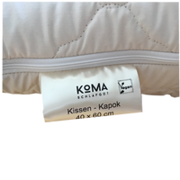 KOMA Schlafgut Kapok Bio Kopfkissen Premium – separater Innenbeutel — Ansicht 3
