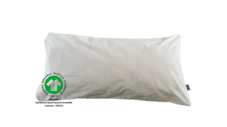 Villa Jade° Bio Kopfkissenbezug – Naturestyle Weiß | 100 % kbA Baumwolle | GOTS-zertifiziert