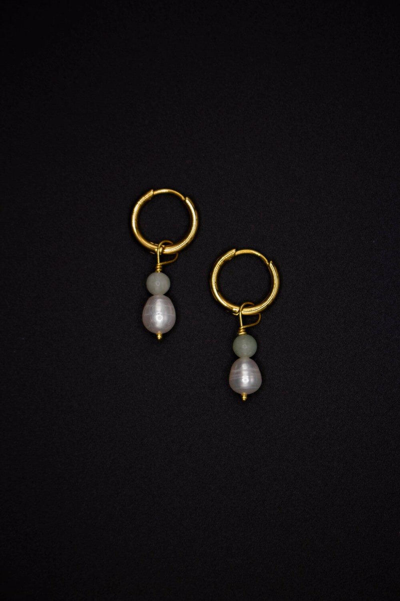 Nicole Pearl Earrings – Freshwater Pearls Handmade — Soorbeet