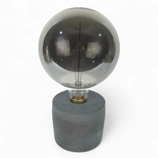 Strokka | Tischlampe Ø14cm aus Beton – Modern | Minimalistisch | Langlebig