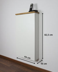 Telefonschrank Routerschrank LOLE HomeBase LP – Woodkopf Kabelmanagement — Ansicht 4