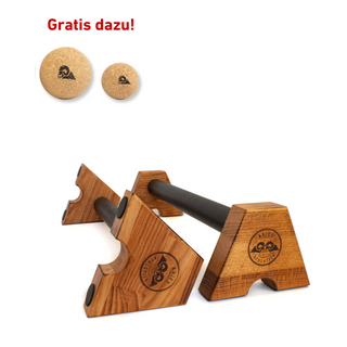 Midletts Sportgriffe – Rundes Buchenholz | Ergonomisch | Kompakt