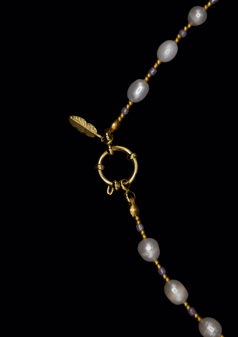 Valentina Pearl Necklace – Miyuki & Freshwater Pearls | Handmade — Soorbeet