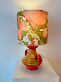 Skulpturale Tischlampe aus Fohr Vase – West Germany, kabellos — Ansicht 8