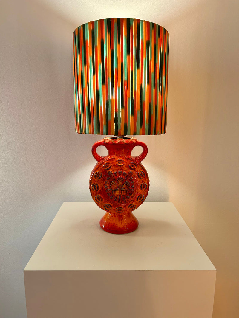 Pop Art Table Lamp Dümler Breiden - Vintage Ceramic Upcycling LED — Ansicht 2
