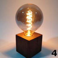 Skumring Table Lamp Smoked Oak 9x9cm handmade — Ansicht 10
