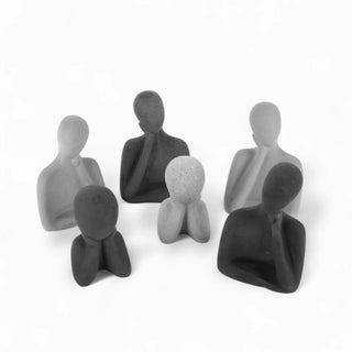 Xi Figur – Beton | Grau & Anthrazit | Stilvolle Wohn-Deko