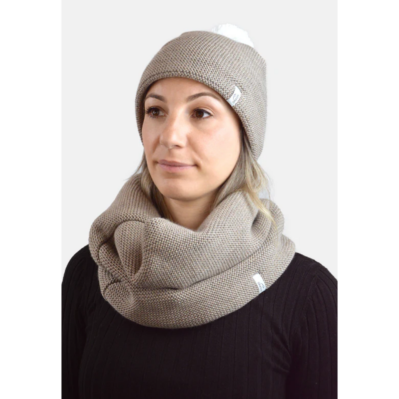 Loop Scarf Parkstein – Merino Wool & Recycled Polyester — Ansicht 7