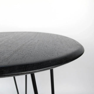 Couchtisch aus altem Weinfassdeckel Ø53cm – Handgefertigt | Rustikal & Modern | Nachhaltig