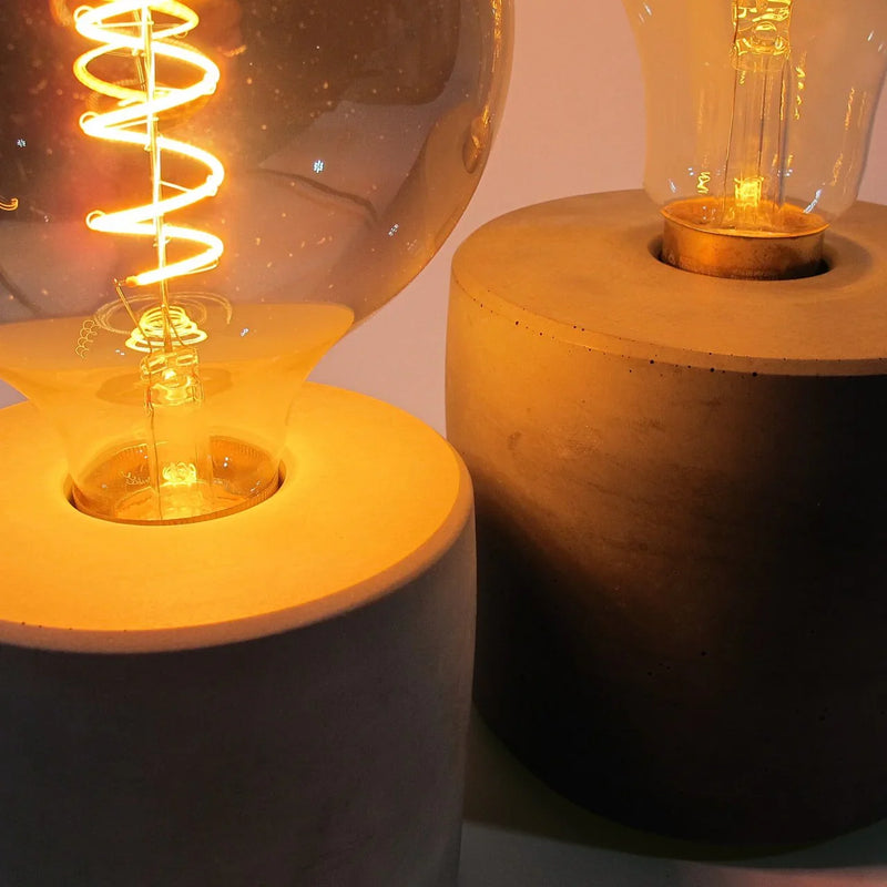 Strokka Table Lamp Ø14cm Concrete – Modern Minimalist — Ansicht 4