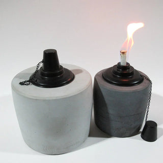 Torya | Gartenfackel aus Beton – Elegant | Modern | Langlebig