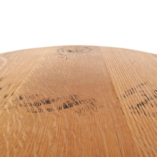 Coffee table made from an old wine barrel lid, Ø53cm "Rocaro Wine &amp; Barrels" – Handmade | Rustic | Sustainable