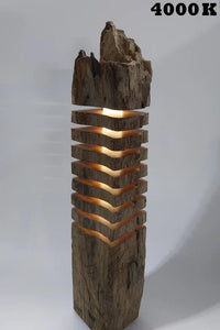 Torn Designer Floor Lamp made from Recycled Timber Framing – Handmade — Ansicht 9
