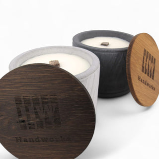 Fjoer | Wachsfresser Ø10cm aus Beton – Innovativ | Nachhaltig | Stilvoll