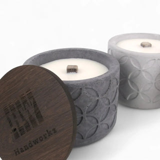 Palo | Wachsfresser Ø10cm aus Beton – Nachhaltig | Minimalistisch | Innovativ