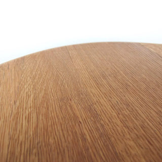 Couchtisch aus altem Weinfassdeckel Ø54cm "ohne Prägung" – Handgefertigt | Rustikal & Modern | Nachhaltig