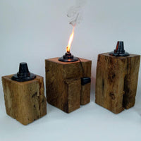 Törvik Oak Garden Torch – Handmade, Rustic, Weather-Resistant — Ansicht 5