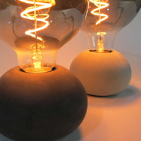 Bubble Concrete Table Lamp – Dimmable, E27, Handmade — Ansicht 16