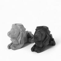 Lion Löwe made of Concrete – Architectural Design — Ansicht 4