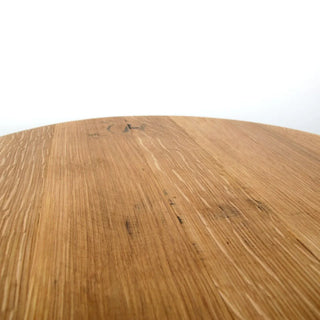 Couchtisch aus altem Weinfassdeckel Ø55cm "Herfe H Toneleria" – Handgefertigt | Rustikal | Nachhaltig