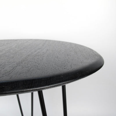 Couchtisch aus Weinfassdeckel Ø53cm – Handgefertigt & Nachhaltig