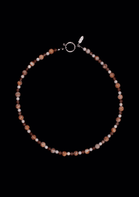 Melissa Handmade Pearl Necklace - Natural & Freshwater Pearls Stainless Steel Clasp — Ansicht 2