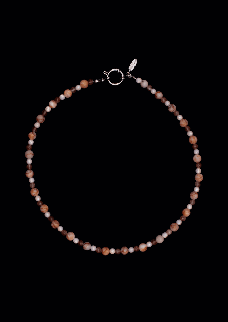 Melissa Handmade Pearl Necklace - Natural & Freshwater Pearls Stainless Steel Clasp — Ansicht 2